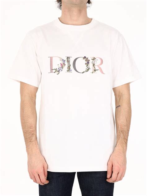 dior t shirt flowers|Dior t shirt men's price.